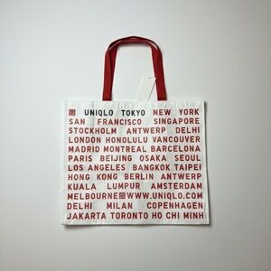 Uniqlo Large Reusable Shopping Bag-Nwt